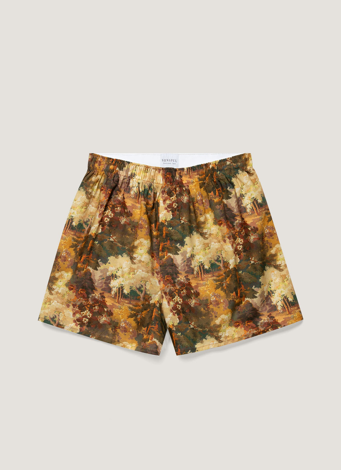 Men's Classic Boxer Short in Liberty Fabric in Autumnal Floral