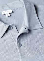 Men's Riviera Polo Shirt in Powder Blue
