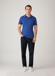 Men's Riviera Polo Shirt in Clear Night