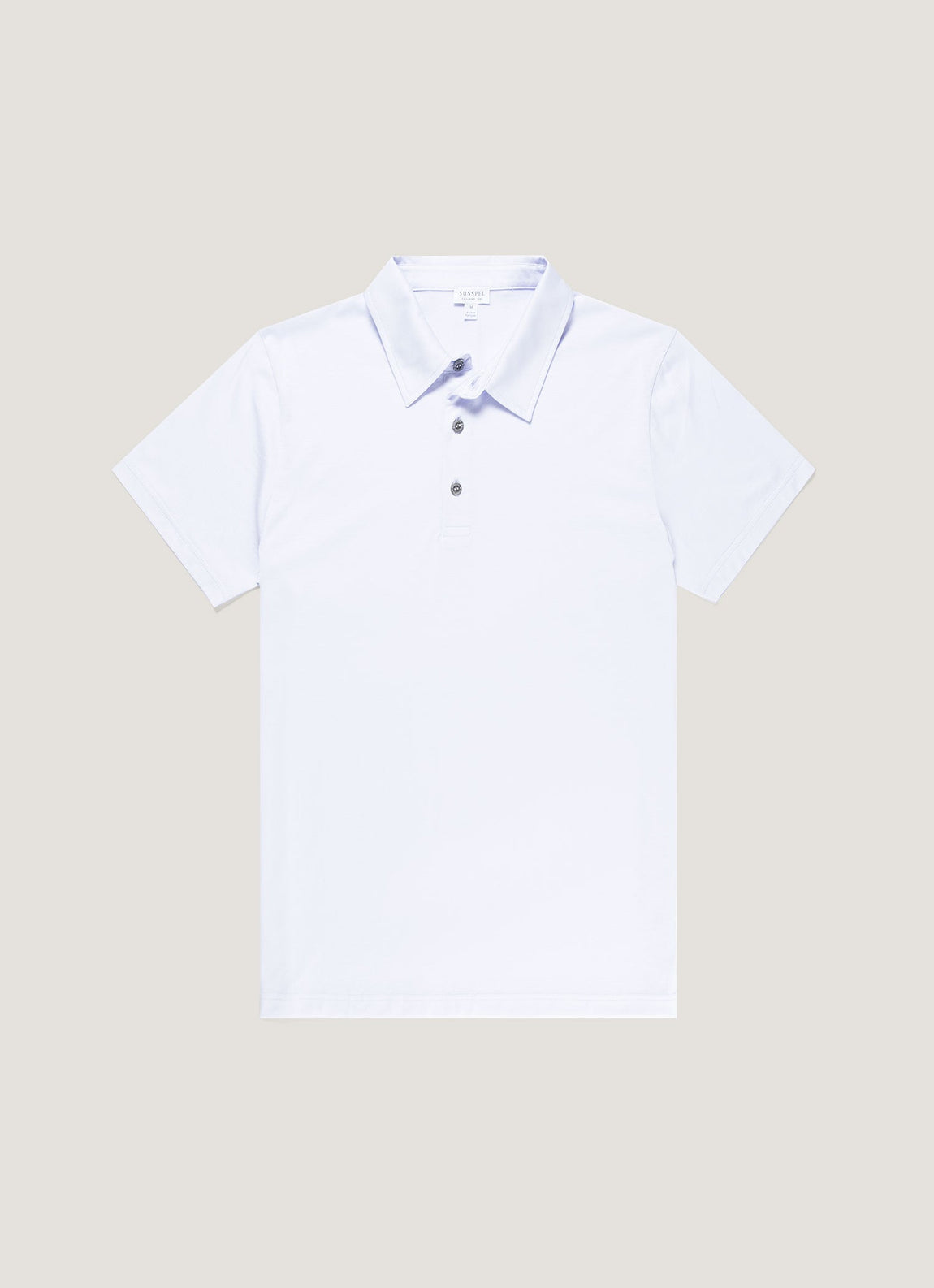 Men's Classic Jersey Polo Shirt in Light Blue