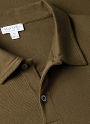 Men's Regular Fit Riviera Polo Shirt in Loden Green