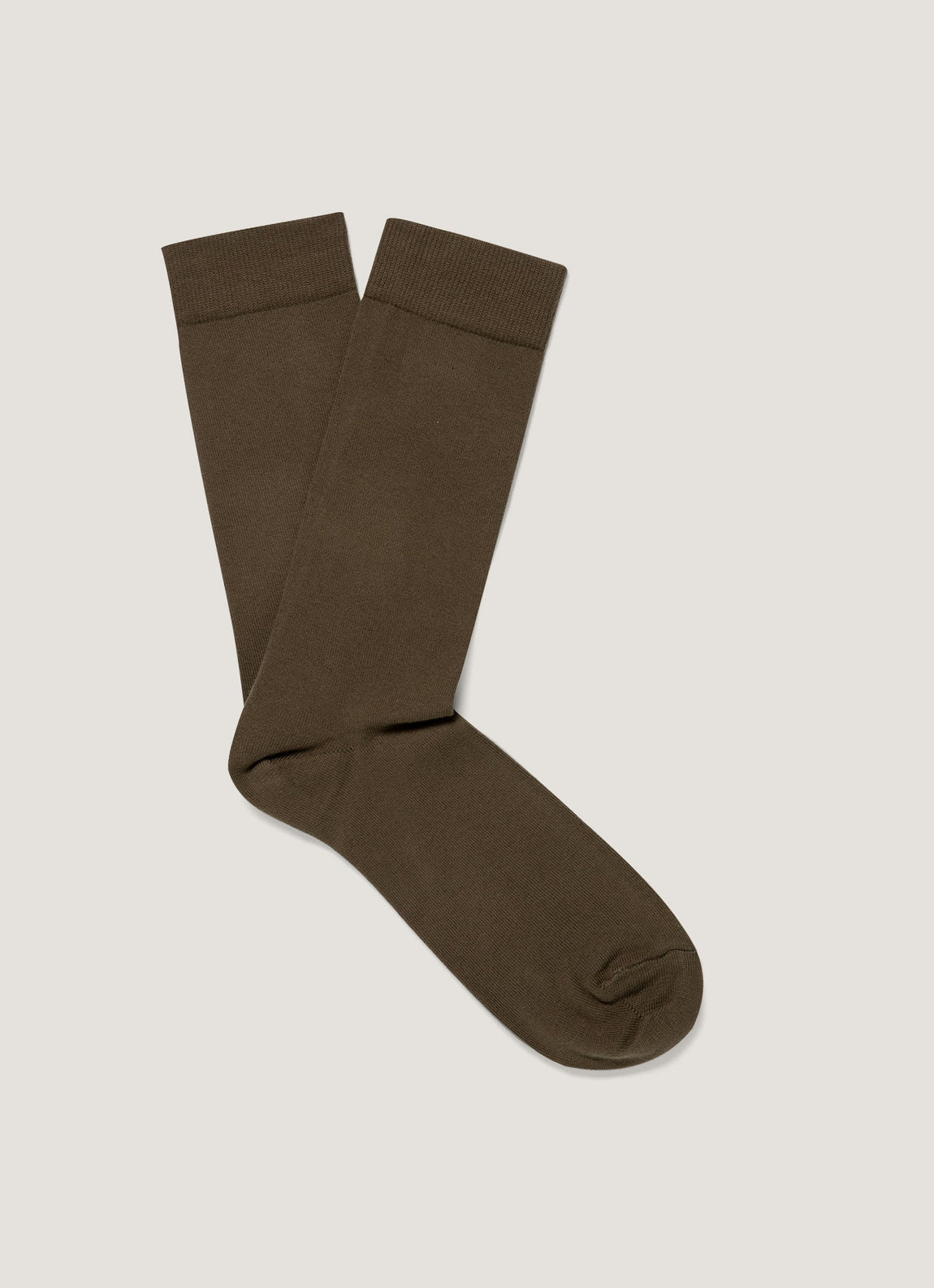 Men's Cotton Socks in Loden Green