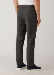 Men's Regular Fit Chino in Anthracite