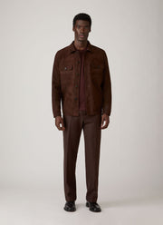 Men's Long Sleeve Riviera Midweight T-shirt in Bakelite