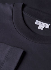 Men's Long Sleeve Heavyweight T-shirt in Navy