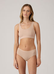 Women's Tencel™ Shorty Brief in Beige