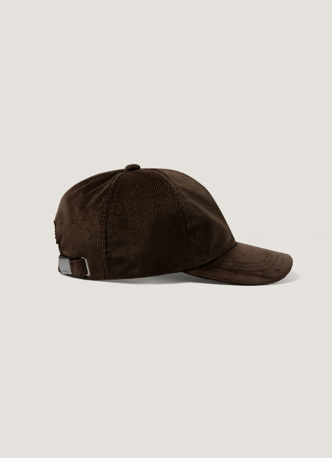 Men's Corduroy Cap in Dark Chocolate