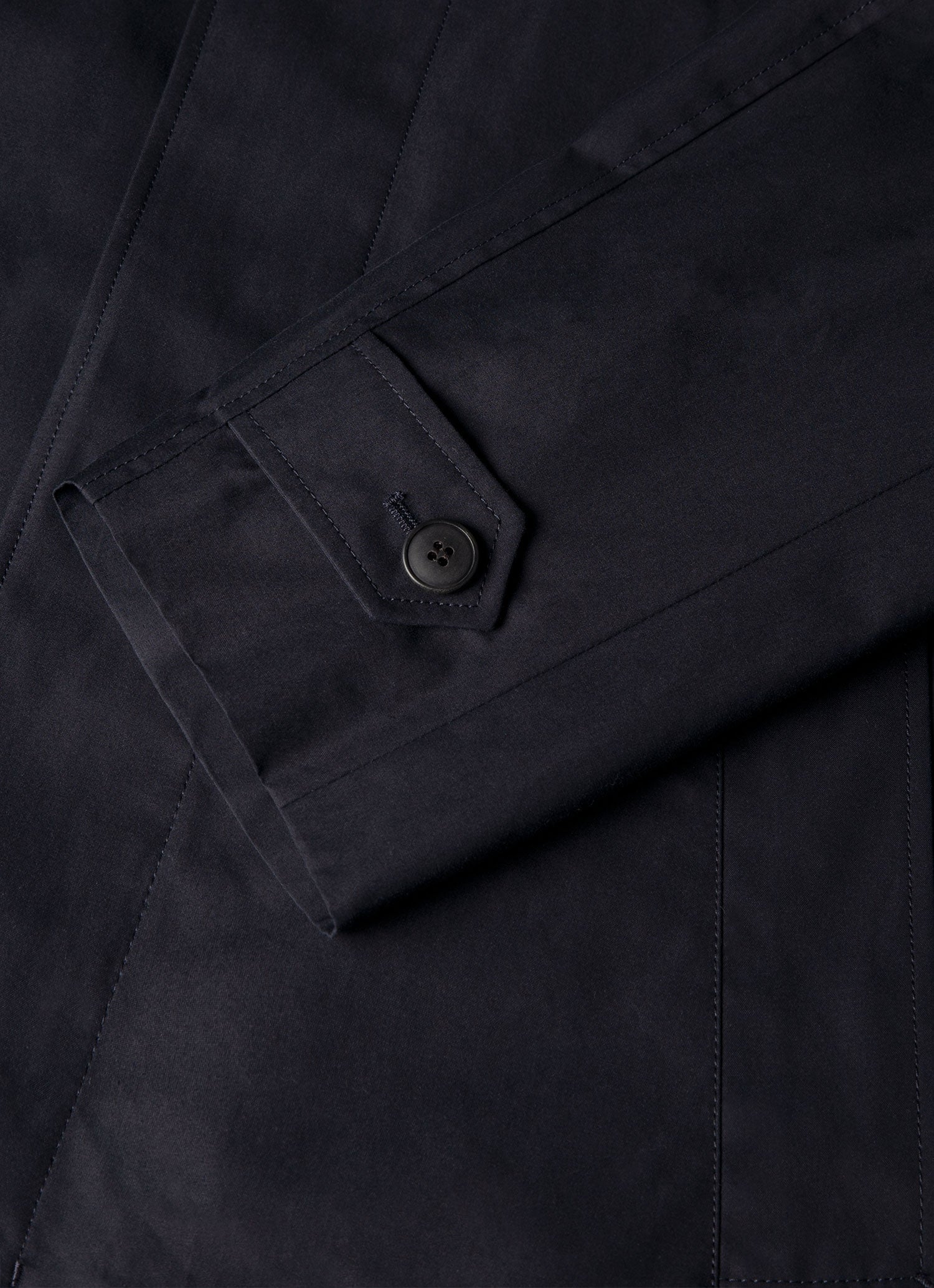 Men's Ventile Mac in Dark Navy