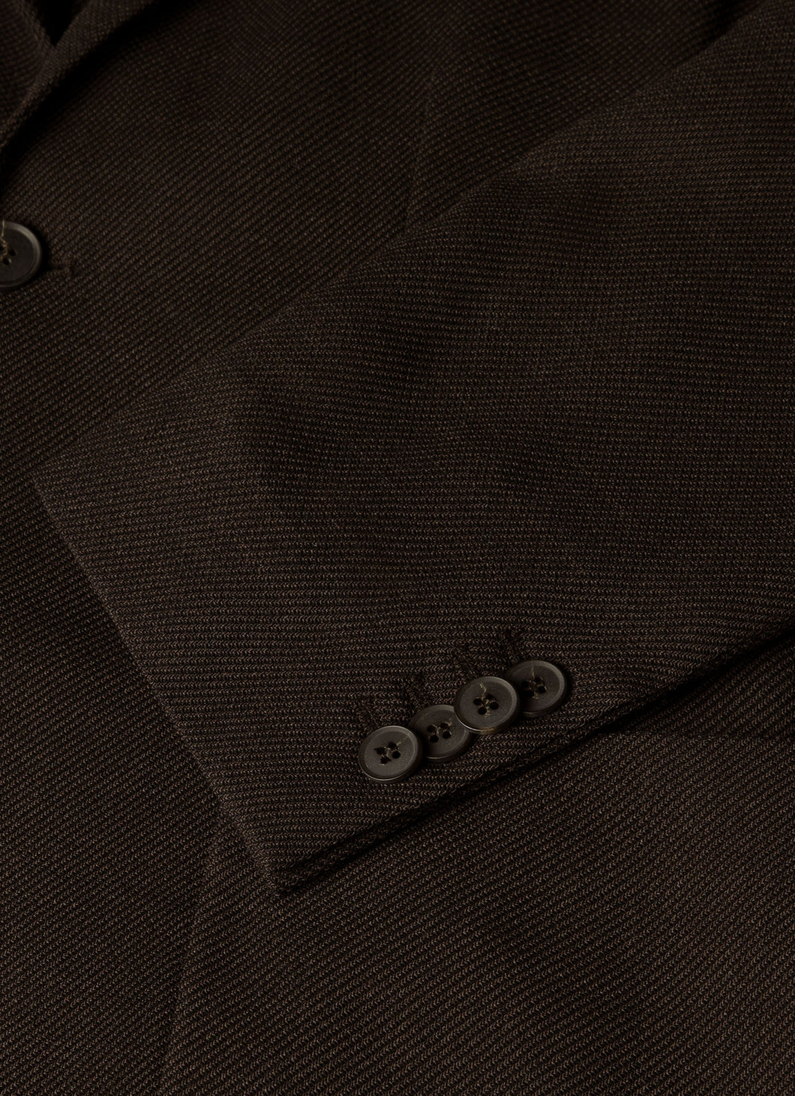 Men's Textured Wool Blazer in Truffle