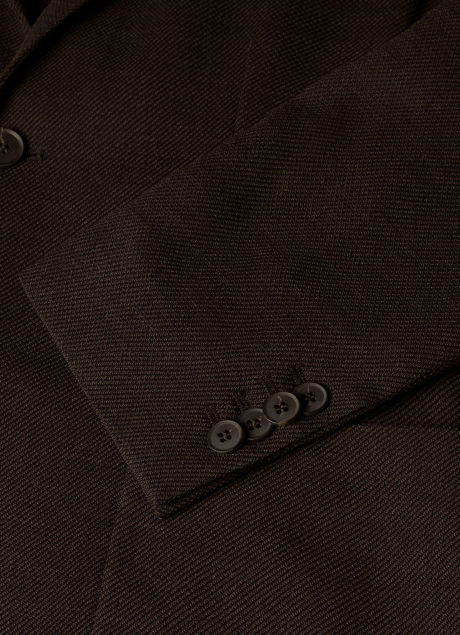 Men's Textured Wool Blazer in Truffle