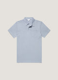 Men's Riviera Polo Shirt in Powder Blue