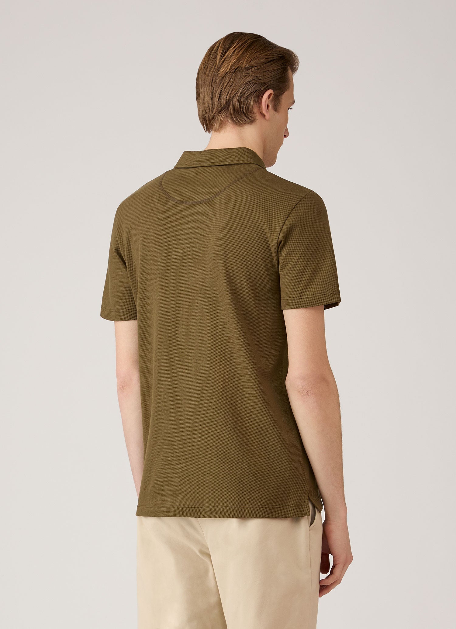 Men's Riviera Polo Shirt in Loden Green