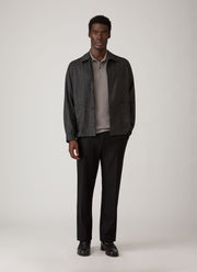 Men's Riviera Polo Shirt in Smoke