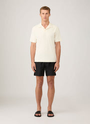 Men's Drawstring Swim Shorts in Black
