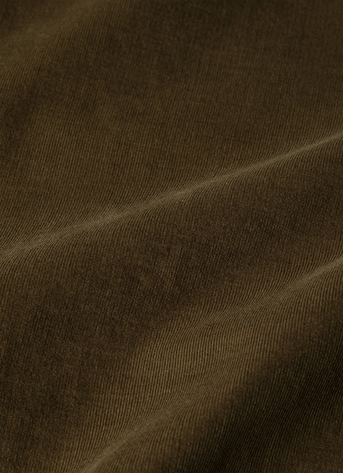 Men's Fine Cord Shirt in Loden Green