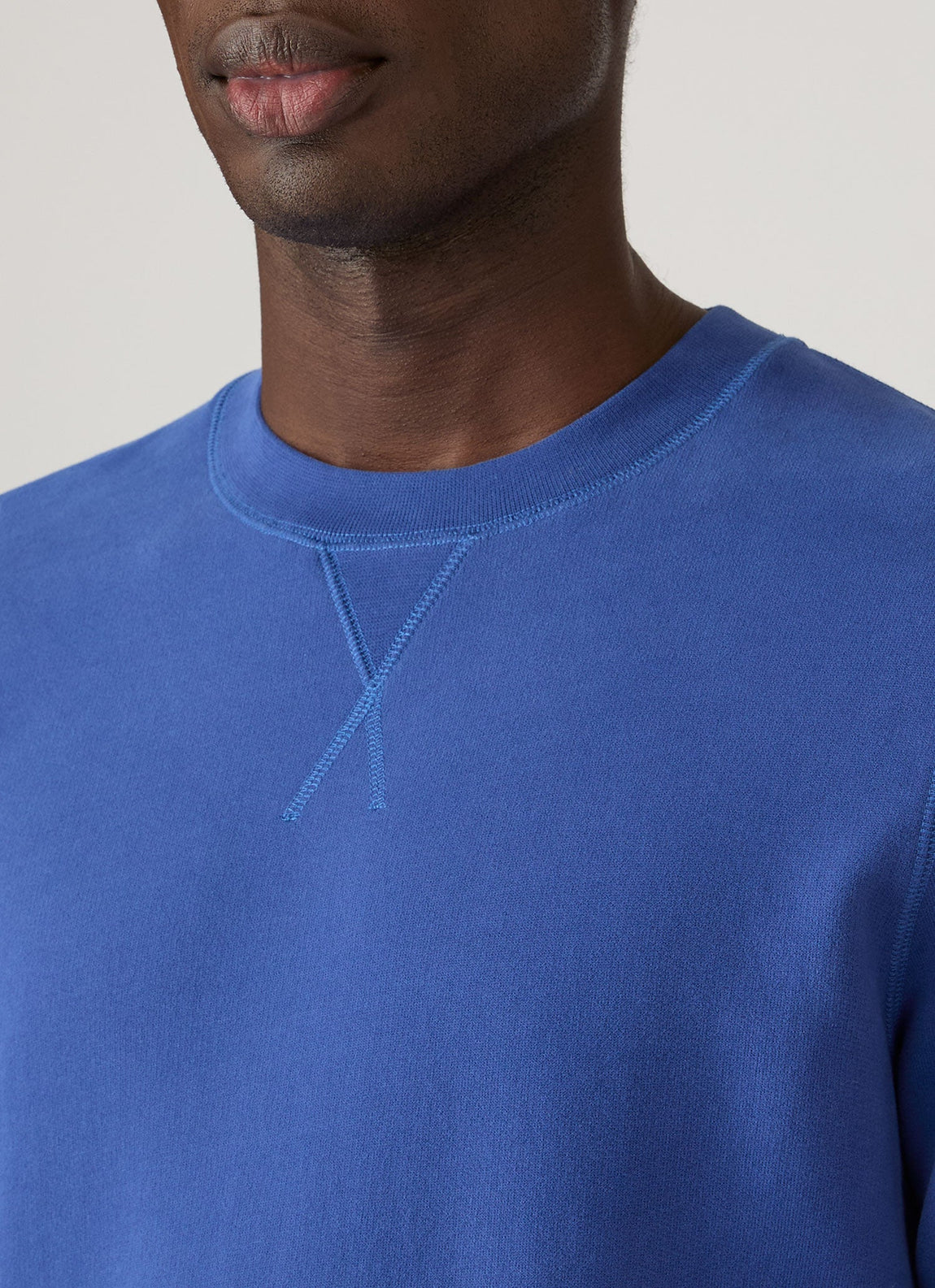 Men's Loopback Sweatshirt in Clear Night