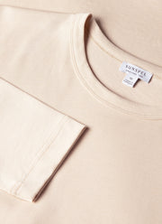 Men's Long Sleeve Heavyweight Classic T-shirt in Swansdown