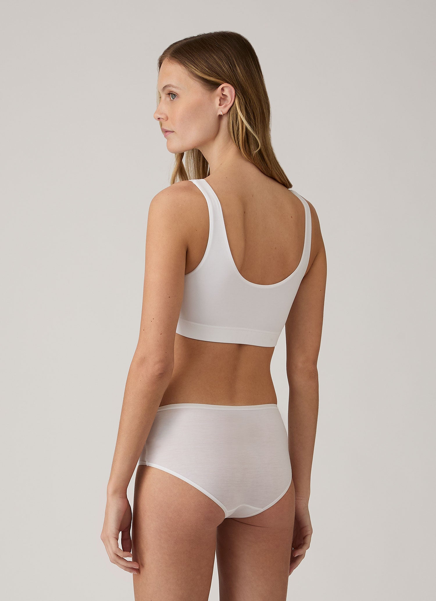 Women's Tencel™ Shorty Brief in White